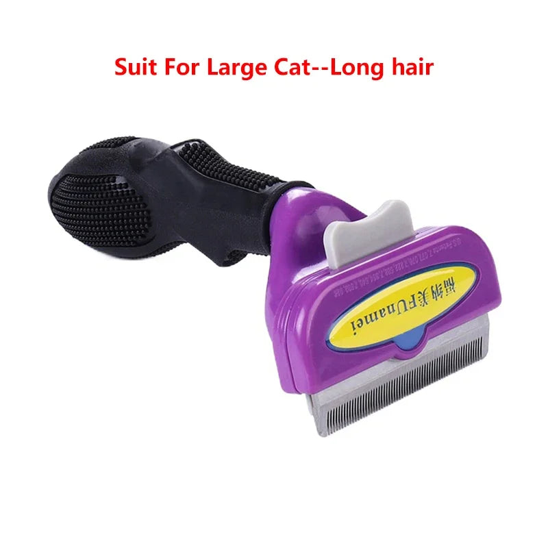 Haustier Bürste & Haarentferner – Katzen & Hunde Kamm zur Fellpflege und Massage