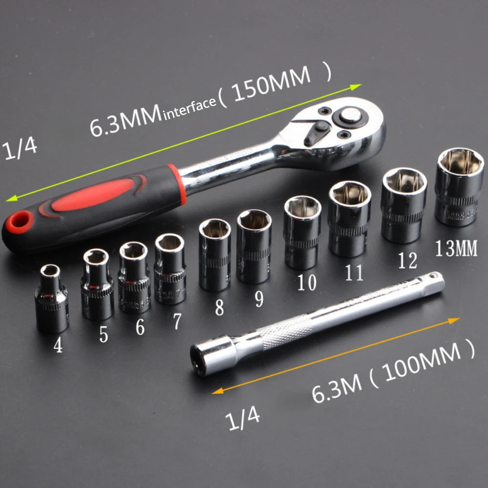 12-teiliges Multifunktions-Schraubenschlüssel-Set – Auto