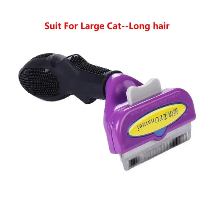 Haustier Bürste & Haarentferner – Katzen & Hunde Kamm zur Fellpflege und Massage