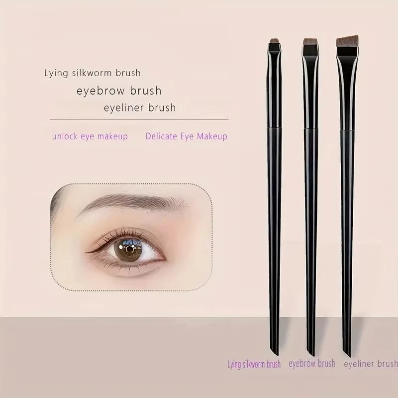 Präzisions Augen-Make-up-Pinselset (3-teilig)
