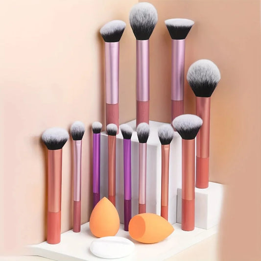 Make-up-Tools Set – 12-teilig für Gesicht & Augen